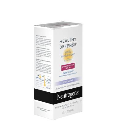 Neutrogena Healthy Defense Daily Moisturizer SPF 50 for Sensitive Skin - Pack of 3 - Buy Online on GoSupps.com