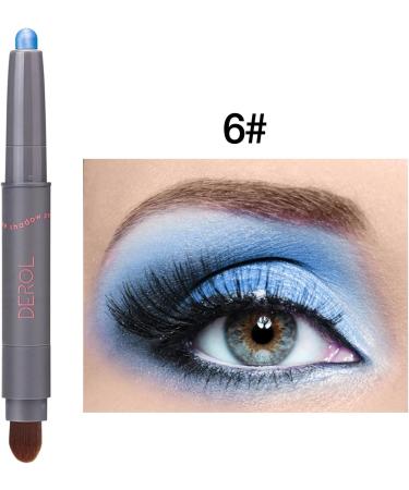 Eyeshadow Stick - Eye Brightener Stick Warm to Cool Cream Shimmer Eyeshadow Pencil Long-Lasting Eyeshadow Stick Starter New Year for Women Sillervan - Buy Online on GoSupps.com