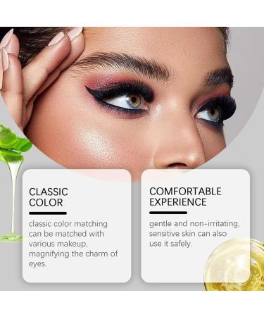 Gel Eyeliner Pens Long Lasting Gel Waterproof Makeup Pen Waterproof Eyeliner for girls daily makeup eyebrow definition home travel brown - Buy Online on GoSupps.com