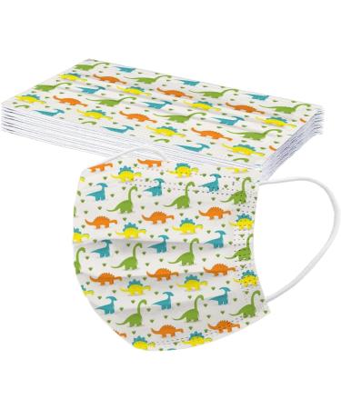 10/50 Pcs Children's Disposable Mask Cartoon Cartoon Print Mouth Scarf With Melt Blown Face_Mask Kids Mouth Nose Protection 50pcs-f Kids - Buy Online on GoSupps.com