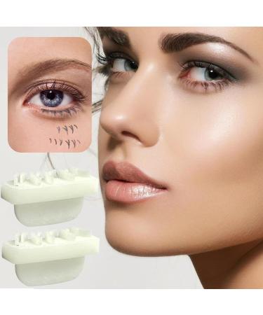 Lower Eyelash Stamp 1 Pair Makeup Stamps For Eyes - Long-Stay Reusable Silicone Eyelash Stamper Lower Eyelash Stamps Too For Wedding Makeup - Buy Online on GoSupps.com