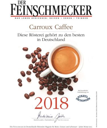 2 x Carroux Espresso Coffee Beans 500g - Buy Online on GoSupps.com