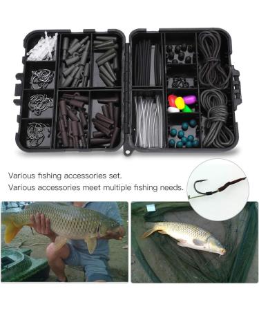 VGEBY Carp Fishing Tackle Set with Weights, Clips, Baiting Needles, Hooks - Rig Kit for Baiting with Needle Included - Buy Online on GoSupps.com