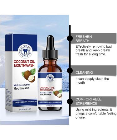 Ourlyard Coconut Oil Mouthwash Essential Oil Ourlyard Mouthwash Coconut Oil for Pulling Whitening Mouthwash All Natural Coconut Oil for Pulling (2pcs) - Buy Online on GoSupps.com