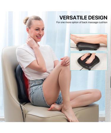 Alljoy Shiatsu Foot Massager with Warmth - Electrical Device for Plantar Fasciitis Relief 18 Kneading Heads & Circulatory Stimulator - International Shipping Available - Buy Online on GoSupps.com