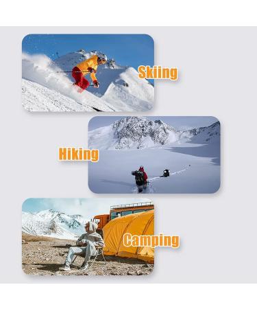 10 Pair Self-Heating Cushions for Outdoor Sports | Odor Absorbing Disposable Heating Pads for Camping Skiing Hiking & Travel - Buy Online on GoSupps.com