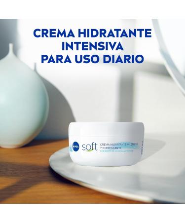 NIVEA Soft All-Purpose Cream (4 x 200 ml) - Universal moisturizing cream soft and hydrated skin dry normal skin - 800 ml - Buy Online on GoSupps.com