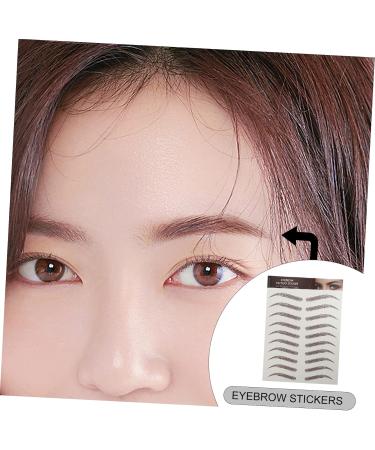 SKISUNO 9 Sheets Waterproof Eyebrow Stickers Natural Eyebrow Stickers Eyebrow Tattoos Stickers Artificial 6d - Buy Online on GoSupps.com