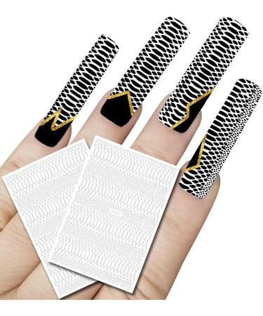 NICENEEDED 12 Sheets Nail Art Stickers nail stickers for nails design manicure tips decort DIY Nail Art Design Stickers for Gel Polish - Buy Online on GoSupps.com