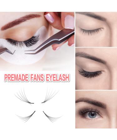 5D Short Stem Premade Volume Lash Extensions - C Curl - 0.07mm - 10mm - Buy Online on GoSupps.com