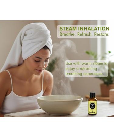 Earth N Pure Eucalyptus Essential Oil (Nilgiri Oil) Undiluted Natural Therapeutic Grade with Glass Dropper 50 ml - Buy Online on GoSupps.com