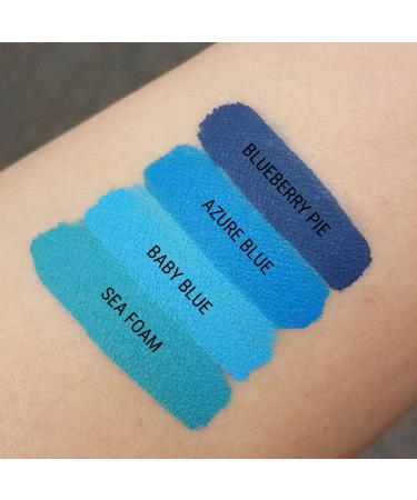 Aromi Matte Liquid Lipstick | Vegan & Cruelty-free Teal Blue Green (Sea Foam) - Buy Online on GoSupps.com
