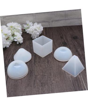 STOBOK 12 Pcs Soap Molds Silicone Square Mold Silicone Molds Jewelry Coaster Mold Silicone Casting Mold Dolls Heads for Crafts Diamond Resin Mold Resin Molds White Crystal Suite Whitex3pcs Mx3pcs - Buy Online on GoSupps.com