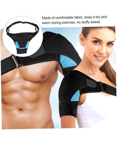 FRCOLOR Adjustable Shoulder Pads - Women s Stability Support Brace Neoprene Protective Gear Breathable Design 40x26CM - Shop Now for Enhanced Comfort & Stability - Buy Online on GoSupps.com