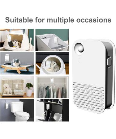 Cat Deodorizer | Adjustable Cat Deodorizer Urine Deodorizer for Cat Boxes Combats Cat Odors and Neutralizes Smells for Home - Buy Online on GoSupps.com