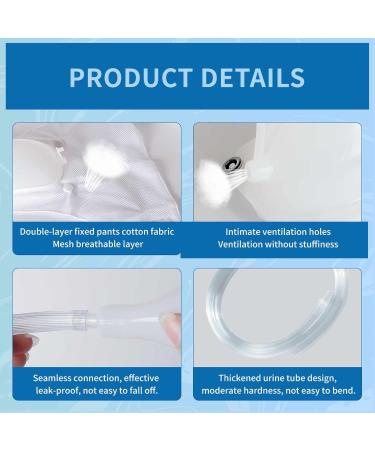 Silicone Urine Collector & Catheter Bags - Reusable Wearable Urinal System for Elderly Men | Bladder Control Solutions - Buy Online on GoSupps.com