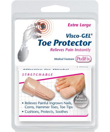 Pedifix Visco-Gel Toe Protector (2-Pack) | Ultimate Toe Protection - Buy Online on GoSupps.com