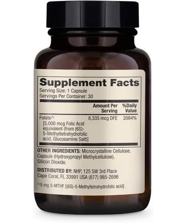 Dr. Mercola Methyl Folate 5 mg - 30 Capsules for Optimal Health - Buy Online on GoSupps.com