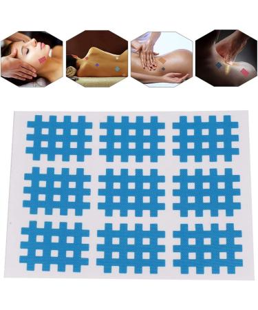 Buy Sport Muscle Tape - Kinesiology Recovery Tape (1 Piece 9 Stickers) - Elastic Physical Therapy Tape - Light Blue for Optimal Support - Buy Online on GoSupps.com