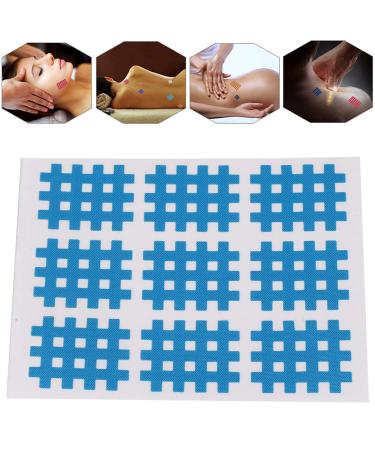 Sport Muscle Tape Physical Therapy Tape Elastic Muscle TapeKinesiology Recovery Tapes (1 Piece 9 Stickers) Light Blue 1 piece 9 stickers