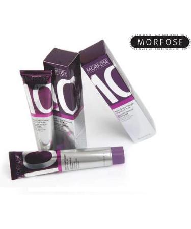 Morfose 10 Professional Hair Colour Cream 100 ml No. 6.11 Dark Ash Auburn - Buy Online on GoSupps.com