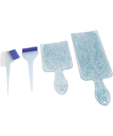 Kit de Planche de Coloration de Cheveux Kit de Planche de Mise en vidence de Cheveux de Blanchiment Polyvalent Professionnel pour Salon (BLUE) - Buy Online on GoSupps.com