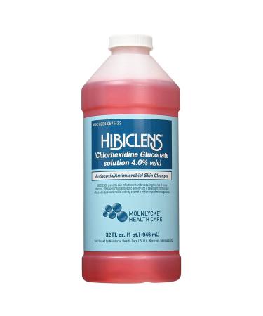 Hibiclens  Antimicrobial and Antiseptic Soap and Skin Cleanser  32 oz  for Home and Hospital  4% CHG