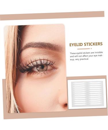 DRESSOOS Korean Makeup 30 Sheets Double Sided Double Eyelid Sticker Makeup Stickers Natural Invisible Eyelid Strips Eyes - Buy Online on GoSupps.com