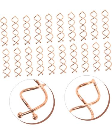 Beaupretty 20 Hair Crooning Clamps - Metal Hair Jewelry for Women Bobby Pins & Spiral Hair Needles from South Korea - Buy Online on GoSupps.com