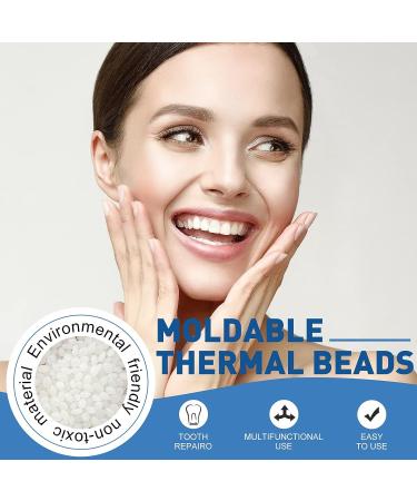 Temporary Tooth Repair Kit - DIY Replacement for Missing & Broken Teeth - Heat Fit Beads for Confident Smile - Buy Online on GoSupps.com