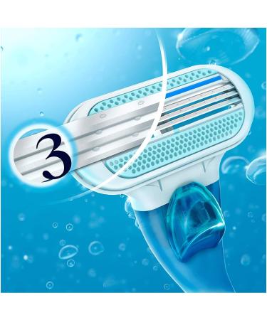 Gillette Venus Smooth Razor Blades with Moisture Strip - 12 Replacement Blades for Sensitive Skin Protection | International Shipping Available - Buy Online on GoSupps.com