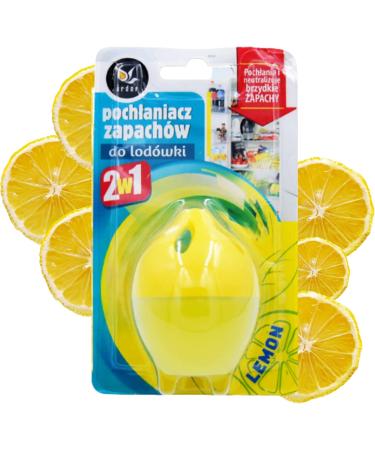 Ardor Refrigerator Odor Remover - Long-Lasting Lemon Scent Air Freshener (30 ml) | Simple Application Neutralizes Odors for 2 Months - 1 Piece - Buy Online on GoSupps.com