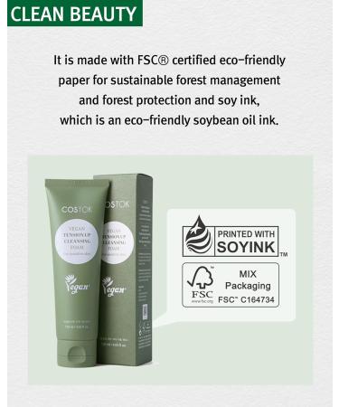 Vegan Tension Up Cleansing Foam 120ml - Gentle Daily Face Wash for Sensitive Skin EWG Verified Cruelty-Free PEG Free Eco-Friendly Packaging - Buy Online on GoSupps.com