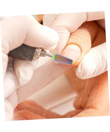 POPETPOP Drills Nail Art Supplies Tools Nail Drill Bits Manicure Supplies Drill Bits for Nails Nail Bits Safety Bits for Nail Drill Cuticle Pusher Tool Women's Tungsten Steel Set Acrylic 4.4x1.2cm As Shown - Buy Online on GoSupps.com