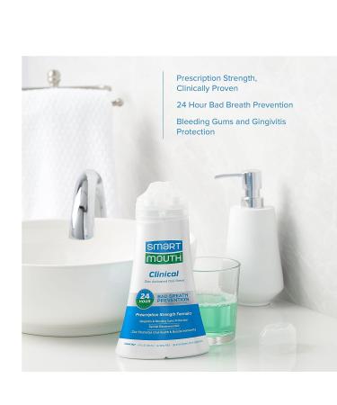 SmartMouth Activated Dry Mouth Clinical DDS & Original Mouthwash Mint 16 fl oz - Dual Pack - Buy Online on GoSupps.com