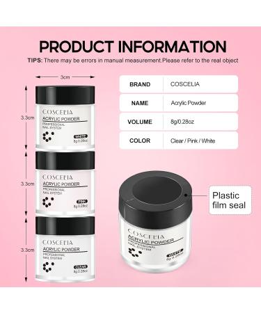 Acrylic Nail Kit with UV Light & Drill - Complete Beginner Set for Nail Art & DIY at Home | Professional Glitter Powder & Nail Tips | Perfect Gift for Women - RJ0357 - Buy Online on GoSupps.com