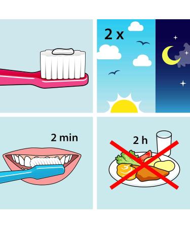 Tepe Daily Baby Toothpaste 0-2 Years - Tasteless Gentle Fluoride Toothpaste for Kids 50ml Prevents Caries - International Shipping Available - Buy Online on GoSupps.com