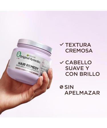  Garnier Garnier Original Remedies Rice Water routine: shampoo 400ml + conditioner 250ml + mask 340ml - Buy Online on GoSupps.com