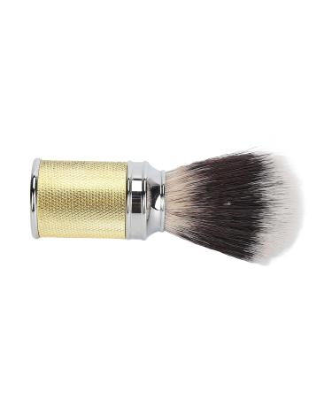 Buy Beard Foaming Soft Brush - Portable Foam Brush with Curved Handle for Salon Use (Gold) - International Shipping Available - Buy Online on GoSupps.com