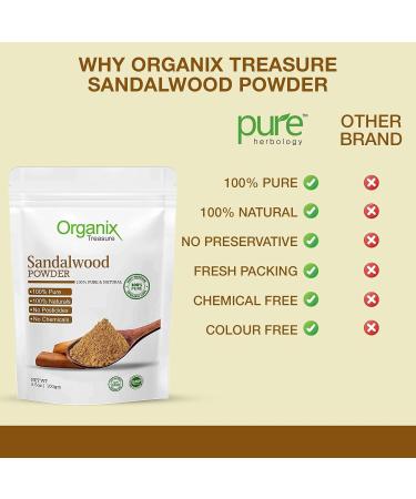  G n rique UK Sandalwood Powder for Face Masks - 100g - Buy Online on GoSupps.com