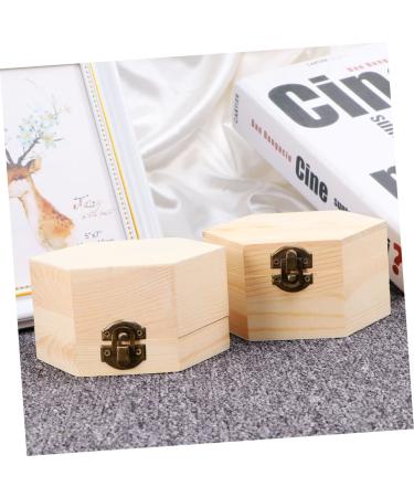 FRCOLOR 4 Pcs Wood Wrapping Boxes - Soap Flower Case & Jewelry Kit - Ladybug Treasure Chest & Bamboo Craft Boxes - 11x13cm - Perfect Gift Packaging - Buy Online on GoSupps.com
