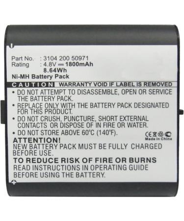 Buy Synergy Digital Remote Control Battery for Philips 3104 200 50971 - Ni-MH 4.8V 1800mAh - International Shipping Available - Buy Online on GoSupps.com