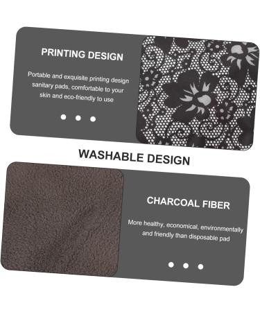 Minkissy 6-Part Aunt Towel Set - Washable Organic Menstrual Napkins Reusable Women's Briefs Breathable & Waterproof Available in Stylish Colors - Buy Online on GoSupps.com