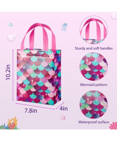 BLEWINDZ 18Pcs Mermaid Small Gift Bags with 18Pcs Tissues (3 styles) - Buy Online on GoSupps.com