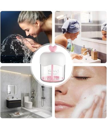 Shampoo Foamer | Foam Maker for Face Wash Foam Maker for Body Wash Shampoo Facial Cleanser Rich Foam Maker Skincare Tools for Fine Delicate Foam transparent red - Buy Online on GoSupps.com