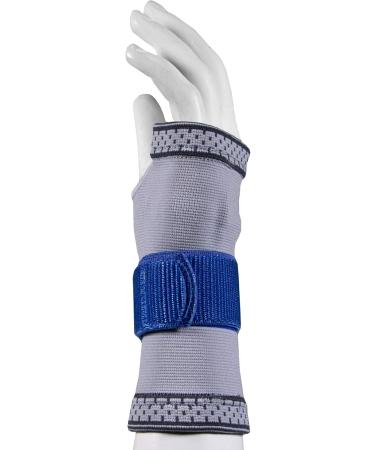 Champion Elastic Wrist Support Compression Sleeve - Grey Large | International Shipping Available - Buy Online on GoSupps.com