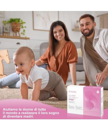Fastep Ultra Sensitive Early Pregnancy Test - 10 Miu/ml Detect Pregnancy in 3 Minutes - 10 Pack - Buy Online on GoSupps.com