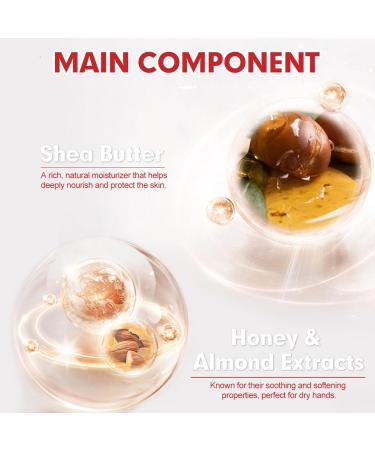 Hand Lotion for Dry Skin 75 ml Moisturizing and Nourishing Cream Hand Care Cream For Women and Men Travel Repair Day and Night Soothing - Buy Online on GoSupps.com