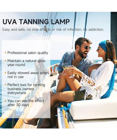 Lampe Bronzante Portable 48w Lampe de Bronzage Facial Avec 364 Pi ces Leds Auto-Bronzant Pour le Visage et le Corps Avec Support et Protection Des Yeux - Buy Online on GoSupps.com