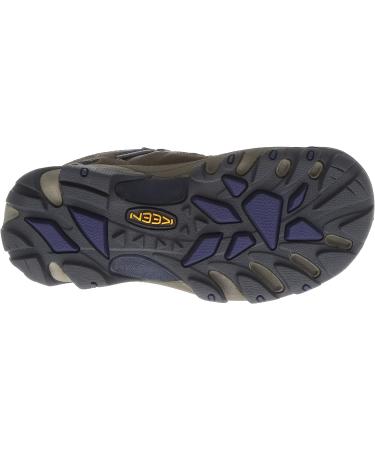 KEEN Utility Women's Targhee 2 Mid Waterproof Hiking Boots 8 Goat/Crown Blue | Shop Now - Buy Online on GoSupps.com